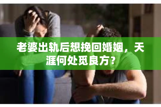 老婆出轨后想挽回婚姻，天涯何处觅良方？