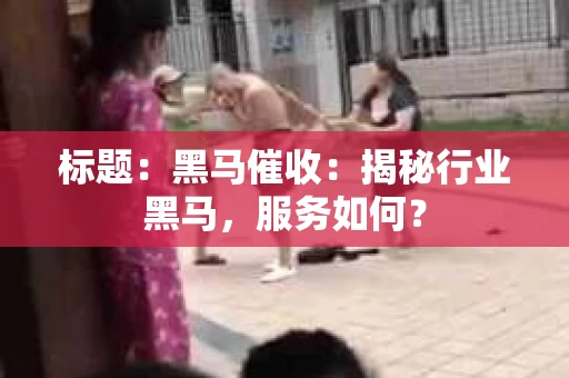 标题：黑马催收：揭秘行业黑马，服务如何？
