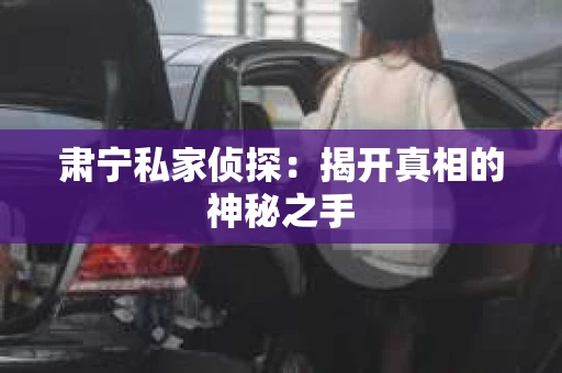 肃宁私家侦探：揭开真相的神秘之手