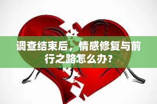 调查结束后，情感修复与前行之路怎么办？